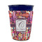 Abstract Music Party Cup Sleeves - without bottom - FRONT (on cup)