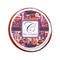 Abstract Music Printed Icing Circle - Small - On Cookie