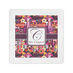 Abstract Music Standard Cocktail Napkins (Personalized)