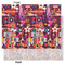 Abstract Music Tissue Paper - Heavyweight - Large - Front & Back