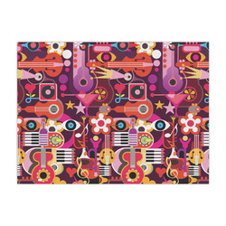 Abstract Music Large Tissue Papers Sheets - Heavyweight