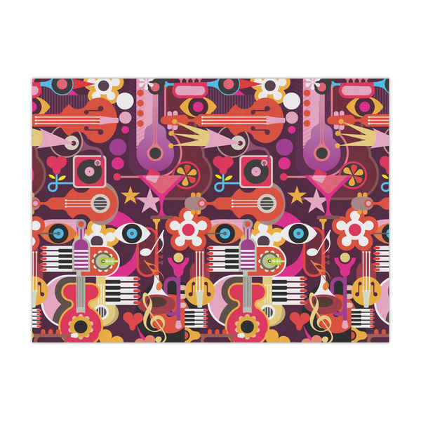 Custom Abstract Music Large Tissue Papers Sheets - Heavyweight