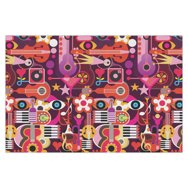 Custom Abstract Music X-Large Tissue Papers Sheets - Heavyweight