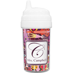 Abstract Music Toddler Sippy Cup (Personalized)
