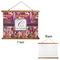 Abstract Music Wall Hanging Tapestry - Landscape - APPROVAL