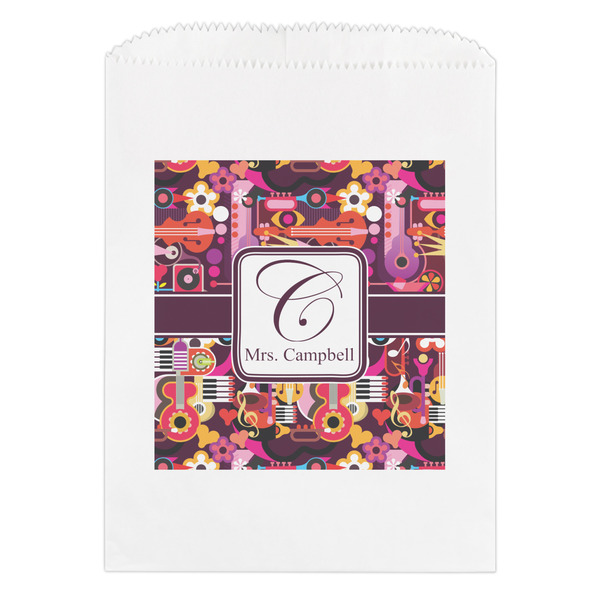 Custom Abstract Music Treat Bag (Personalized)