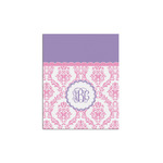 Pink, White & Purple Damask Poster - Multiple Sizes (Personalized)