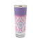 Pink, White & Purple Damask Glass Shot Glass - 2oz - FRONT