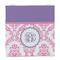 Pink, White & Purple Damask Party Favor Gift Bag - Matte - Front