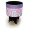 Pink, White & Purple Damask spiker_black_main