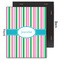 Grosgrain Stripe 11x14 Wood Print - Front & Back View