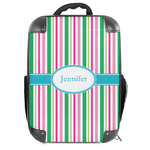 Grosgrain Stripe Hard Shell Backpack (Personalized)