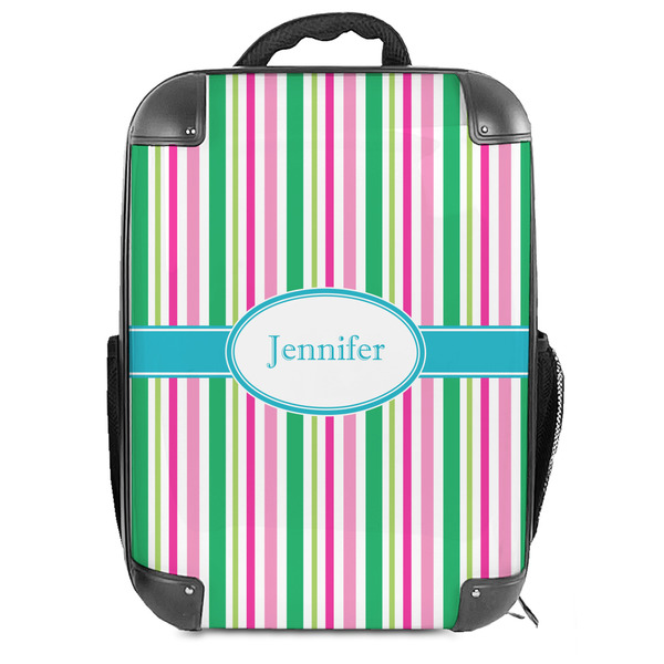 Custom Grosgrain Stripe Hard Shell Backpack (Personalized)