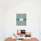 Grosgrain Stripe 20x24 - Matte Poster - On the Wall