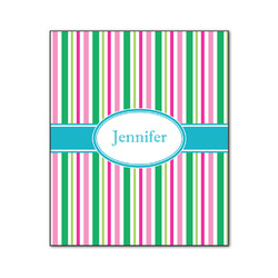 Grosgrain Stripe Wood Print - 20x24 (Personalized)