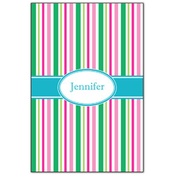 Grosgrain Stripe Wood Print - 20x30 (Personalized)