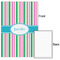 Grosgrain Stripe 24x36 - Matte Poster - Front & Back