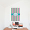 Grosgrain Stripe 24x36 - Matte Poster - On the Wall