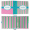 Grosgrain Stripe 3 Ring Binders - Full Wrap - 2" - APPROVAL