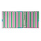 Grosgrain Stripe 3 Ring Binders - Full Wrap - 2" - OPEN INSIDE