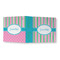 Grosgrain Stripe 3 Ring Binders - Full Wrap - 3" - OPEN OUTSIDE