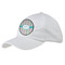 Grosgrain Stripe Baseball Cap - White (Personalized)