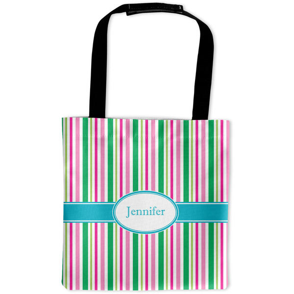 Custom Grosgrain Stripe Auto Back Seat Organizer Bag (Personalized)