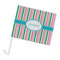 Grosgrain Stripe Car Flag - Large - PARENT MAIN