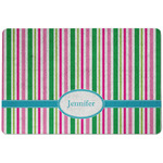 Grosgrain Stripe Dog Food Mat w/ Name or Text