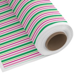 Grosgrain Stripe Fabric by the Yard - Copeland Faux Linen