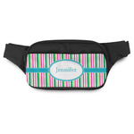 Grosgrain Stripe Fanny Pack - Modern Style (Personalized)