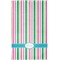 Grosgrain Stripe Finger Tip Towel - Full View