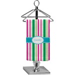 Grosgrain Stripe Finger Tip Towel - Full Print (Personalized)