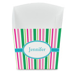 Grosgrain Stripe French Fry Favor Boxes (Personalized)