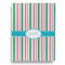 Grosgrain Stripe Garden Flags - Large - Double Sided - FRONT