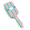 Grosgrain Stripe Hair Brush - Angle View