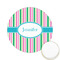 Grosgrain Stripe Icing Circle - Small - Front