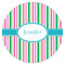 Grosgrain Stripe Icing Circle - XSmall - Single