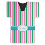 Grosgrain Stripe Jersey Bottle Cooler (Personalized)