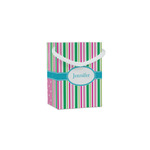 Grosgrain Stripe Jewelry Gift Bags - Matte (Personalized)