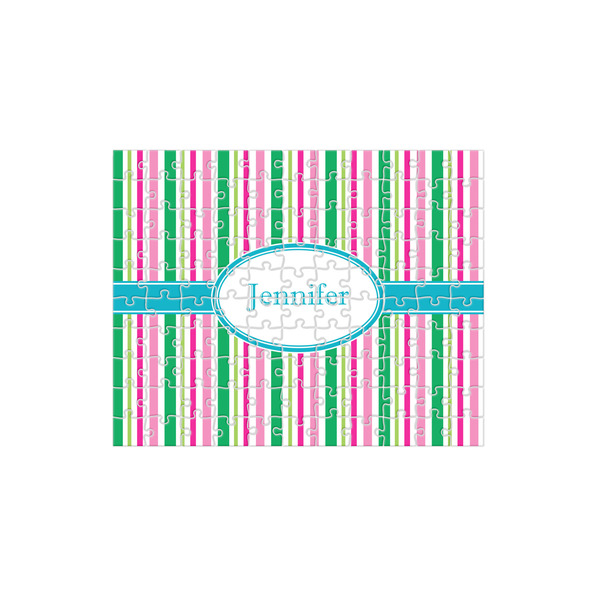 Custom Grosgrain Stripe 110 pc Jigsaw Puzzle (Personalized)