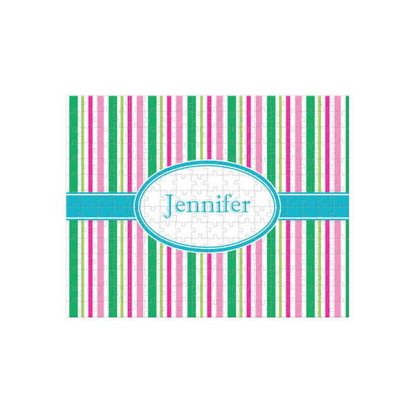 Custom Grosgrain Stripe 252 pc Jigsaw Puzzle (Personalized)