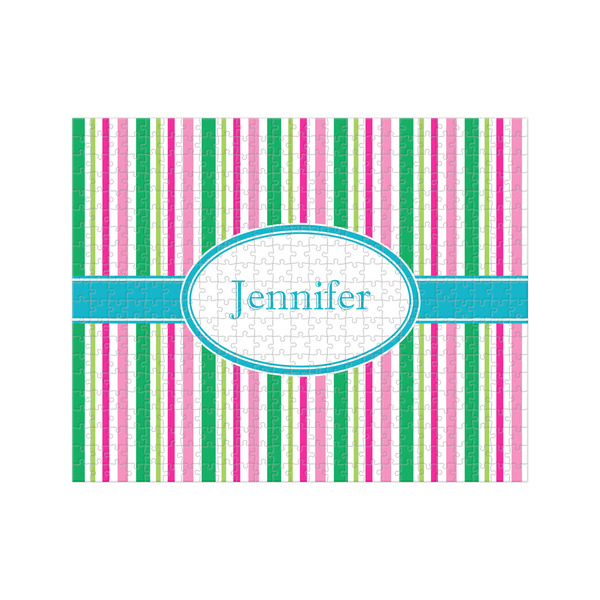 Custom Grosgrain Stripe 500 pc Jigsaw Puzzle (Personalized)