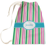 Grosgrain Stripe Laundry Bag (Personalized)