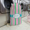 Grosgrain Stripe Large Laundry Bag - In Context