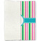 Grosgrain Stripe Linen Placemat - Folded Half