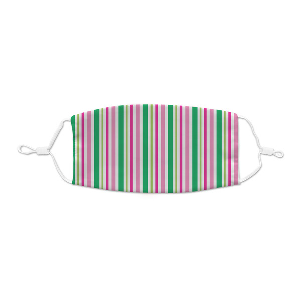 Custom Grosgrain Stripe Kid's Cloth Face Mask - XSmall