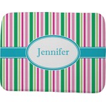 Grosgrain Stripe Memory Foam Bath Mat - 48"x36" (Personalized)