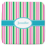 Grosgrain Stripe Memory Foam Bath Mat - 48"x48" (Personalized)