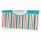 Grosgrain Stripe Microfiber Dish Rag - FOLDED (half)